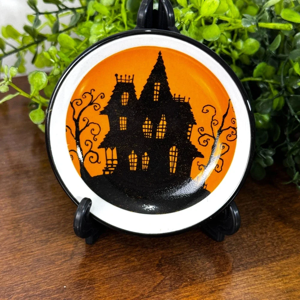 Haunted Holiday Halloween Mini Plate Butter Pat 3